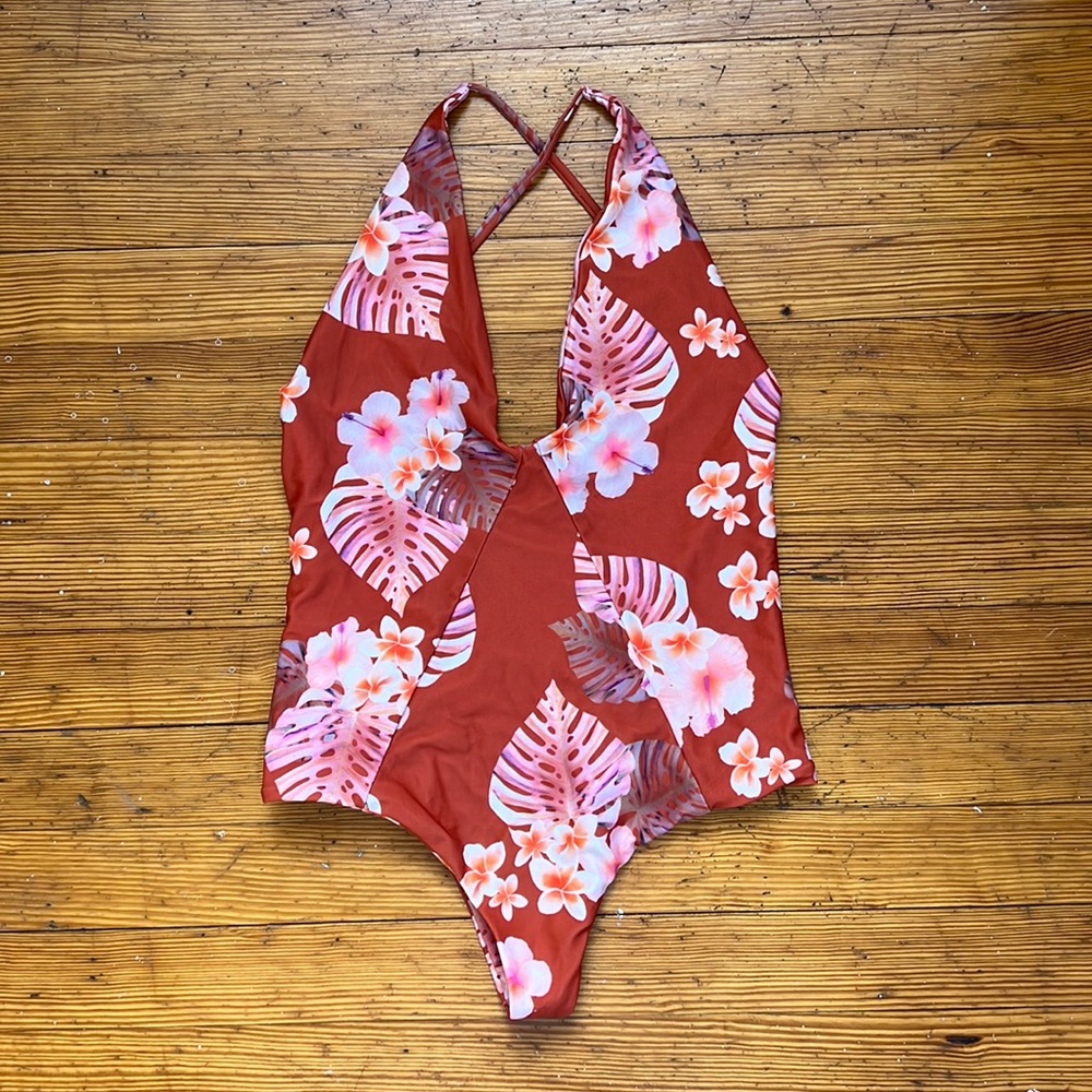 Stone Fox Swim Palma Ku’u Lei One Piece - Large